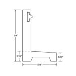 DT Frameless Shower Slider Threshold 95" - Image 10