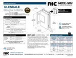 DT Glendale Square 5 Degree Positive Close Wall Mount Hinge Short Back Plate - Image 15