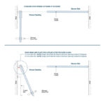 DT Shower Door Hinge Limit Plates 4.0mm Thick - Image 17