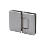 DT Jr Preston 180 Degree Glass-to-Glass Hinge for 1/4" Glass