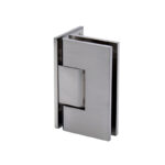DT Jr Glendale 5 Degree Positive Wall Mount Hinge Full Offset Back Plate 1/4" Glass