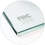 DT 3/8" Clear Tempered Glass For Clear Water Shower Slider 30" x 65-5/8" - Prep for Finger Pull - Image 5