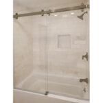 DT Napa Series 180 Deg Sliding Shower Door Kit - No Towel Bar - Image 4