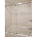 DT Napa Series 180 Deg Sliding Shower Door Kit - No Towel Bar - Image 7