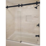 DT Napa Series 180 Deg Sliding Shower Door Kit - No Towel Bar - Image 10