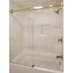 DT Napa Series 180 Deg Sliding Shower Door Kit - No Towel Bar - Image 16
