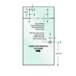 DT 3/8" Clear Tempered Glass For Napa Shower Slider 30" x 65-5/8" - Prep for Finger Pull - Image 3