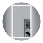 DT LED Mirror Outer Etched - Image 3