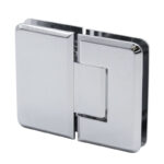 DT Preston Beveled 5 Degree Positive Close Glass To Glass 180 Degree Hinge
