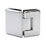 DT Preston Series 135 Degree Adjustable Glass-to-Glass Hinge for 3/8" to 1/2" Glass - Image 16