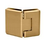 DT Preston Series 135 Degree Adjustable Glass-to-Glass Hinge for 3/8" to 1/2" Glass - Image 22