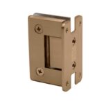 DT Preston Beveled 5 Degree Positive Close Wall Mount Hinge Full Back Plate - Image 9