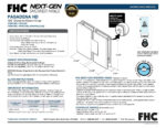 DT Pasadena HD Beveled Glass To Glass 180 Degree Hinge - Image 19