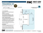 DT Pasadena HD Wall Mount Hinge - H Back Plate - Image 18