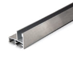 DT Premium Shower Door Bottom Fixed Panel Track 72" Long - Image 6