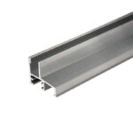 DT Premium Shower Door Bottom Fixed Panel Track 72" Long - Image 5