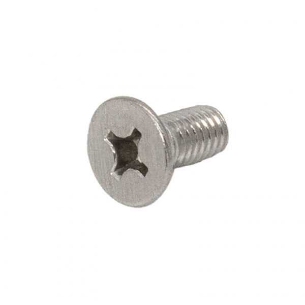 DT Hinge Coverplate Screws 8-Pk Phillips HD 6mm X 12mm