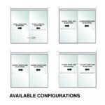 DT 3/8" Clear Tempered Glass For PDK Shower Slider 30" x 56-15/16" - Prep for Finger Pull - Image 4