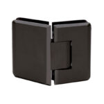 DT Preston Series 135 Degree Adjustable Glass-to-Glass Hinge for 3/8" to 1/2" Glass - Image 13