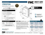 DT Preston Adjustable Beveled Wall Mount Hinge Short Back Plate - Image 13