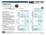 DT Preston Adjustable Beveled Wall Mount Hinge Short Back Plate - Image 12