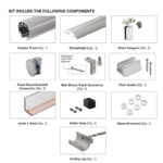 DT Pacifica Sliding Kit 3/8" Glass - Image 6