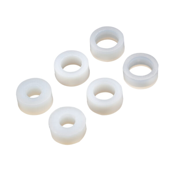 DT Pacifica Series Glass Grommet Spacers 6/Pk