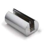 DT No-Drill Shelf Clamp - 2-3/4" Long for 3/8" Glass
