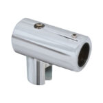 DT Glass Mount Support Bar U-Bracket - 5/16" or 1/4" Glass - Image 7