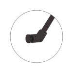 DT Through Glass Support Bar for 1/4" to 1/2" Glass - 39" Long - Image 15