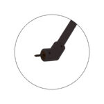 DT Through Glass Support Bar for 1/4" to 1/2" Glass - 39" Long - Image 14