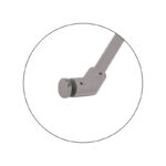 DT Through Glass Support Bar for 1/4" to 1/2" Glass - 39" Long - Image 9