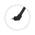 DT Through Glass Support Bar for 1/4" to 1/2" Glass - 39" Long - Image 11