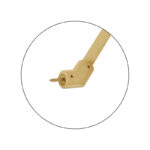 DT Through Glass Support Bar for 1/4" to 1/2" Glass - 39" Long - Image 23