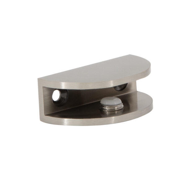 DT Rounded Wall Mount Shelf Clamp 1-1/8" x 1"