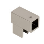 DT Square Support Bar Swivel U-Bracket for 3/8" - 1/2" Glass - Image 2