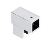 DT Square Support Bar Swivel U-Bracket for 3/8" - 1/2" Glass - Image 4