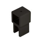 DT Square Support Bar Slide Bracket for 3/8" - 1/2" Glass - Image 3