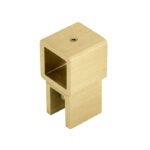DT Square Support Bar Slide Bracket for 3/8" - 1/2" Glass - Image 5