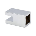 DT Square Support Bar Ceiling Mount Bracket for 3/8" - 1/2" Glass