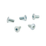 DT MS # 8-32 x 3/8" Phillips Truss Zinc Screws - Image 2