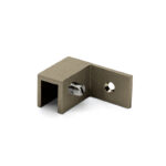 DT Left Hand Wall Mount "Slip Fit" Glass Clamp - Image 4