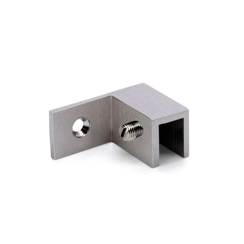 sfc1rbn-1w-2 DT Right Hand Wall Mount "Slip Fit" Glass Clamp - Image 1