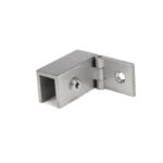 DT Left Hand Adjustable Wall Mount Slip Fit Glass Clamp - Image 2