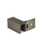 DT Right Hand Adjustable Wall Mount Slip Fit Glass Clamp - Image 3