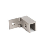 DT Right Hand Adjustable Wall Mount Slip Fit Glass Clamp