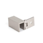 DT Right Hand Adjustable Wall Mount Slip Fit Glass Clamp - Image 2
