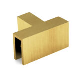 DT Slip Fit 90 Degree 'T' Glass Clamp for 5/16" to 1/2" Glass - Image 8
