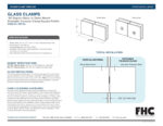 DT Square 180 Deg Glass-to-Glass Pivotable Transom Clamp - Image 13