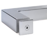 DT Square Low Profile End Caps for Single Sided Square Towel Bars - Image 2